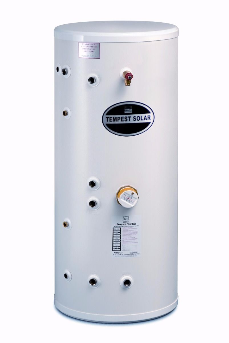 Tempest DHW Unvented Cylinder - Heat Pump Compatible